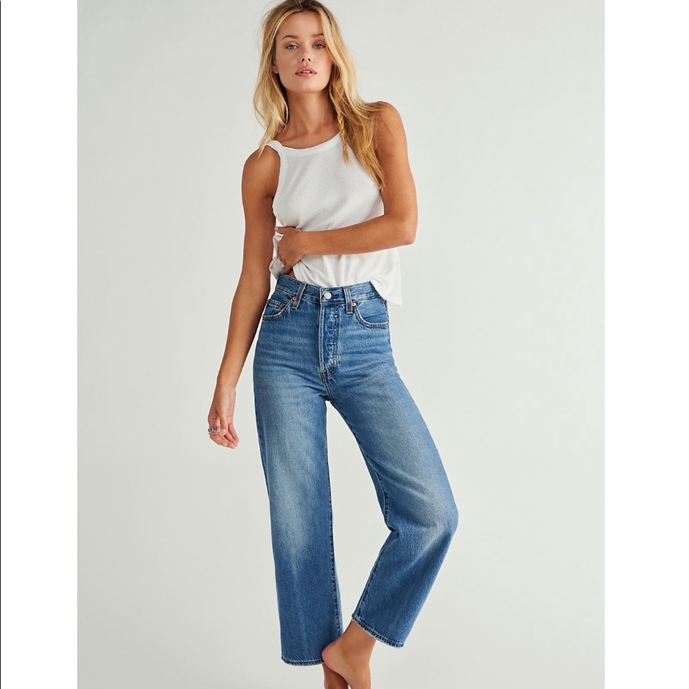 Levi’s Ribcage Straight Ankle Jeans Size 26